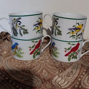 National wildlife federation coffee cups set of 4